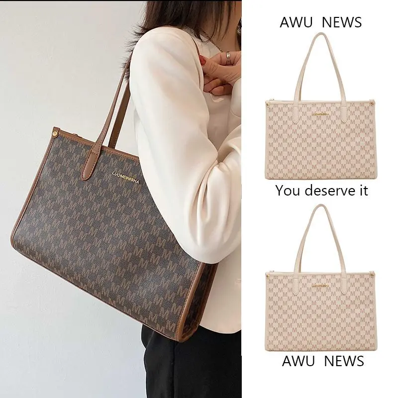 

Осенняя женская сумка, новинка 2023, Модный популярный товар, модная сумка для поездок, нишевая вместительная сумка через плечо для студентов