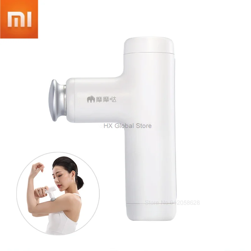 

Перкуссионный массажер Xiaomi Momoda для мышц тела, карманный массажный пистолет для облегчения боли, релаксации тканей, упражнений, мини-пистоле...