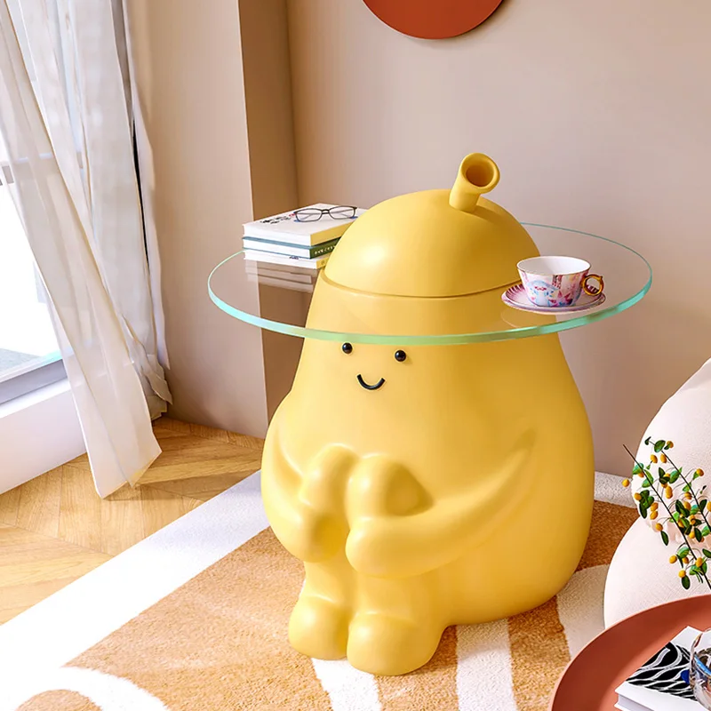 Creative Cute Sofa Small Side Table Ins Style Home Decor Furniture Living Room Coffee Table Corner Table Bedroom Bedside Table