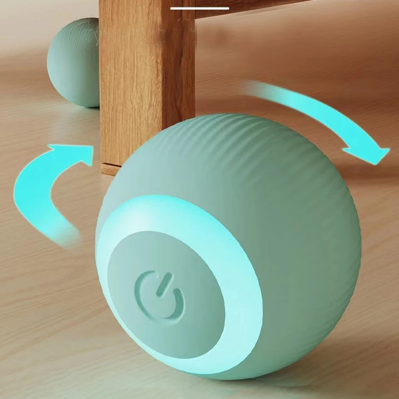 

Smart Cat Toys Automatic Rolling Ball Electric Cat Toys Interactive for Cats Training Self-moving Kitten Toys Pet Supplies