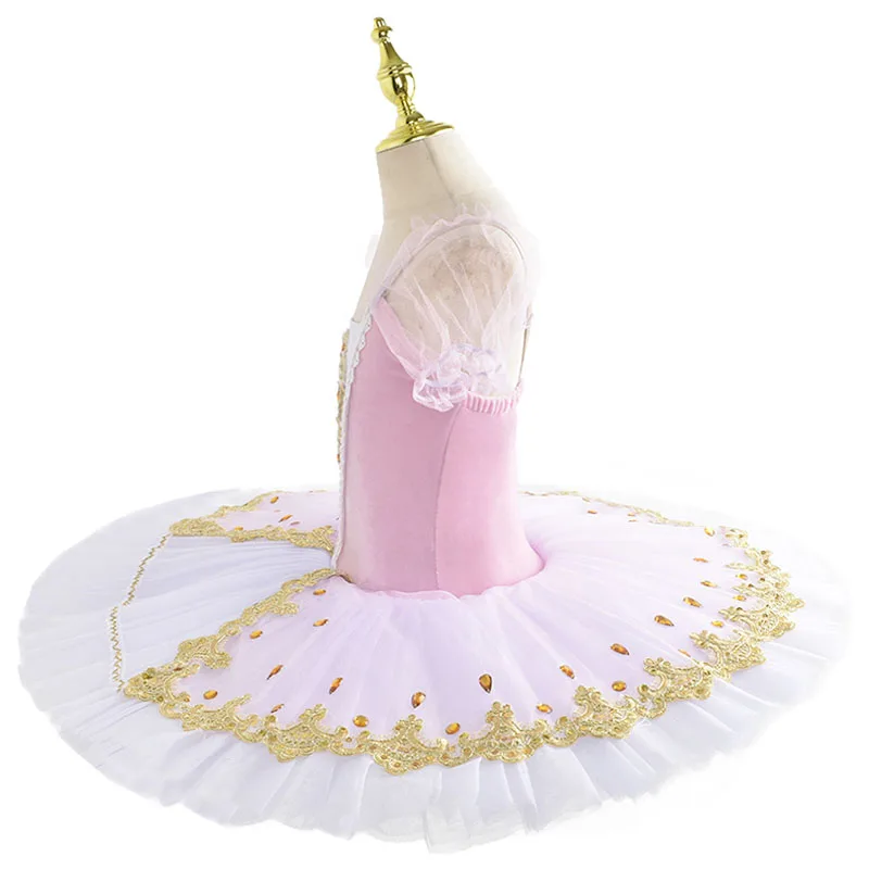Профессиональный Балетный костюм Классическая балерина балетная пачка для