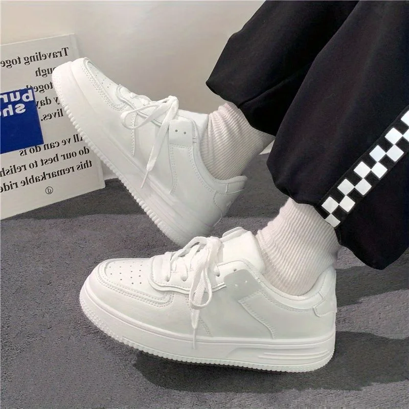 

Women Sneakers Fashion Shoes spring Trend Casual Flats Sneakers Female New Fashion Comfort White Vulcanized Platform Shoes 2023