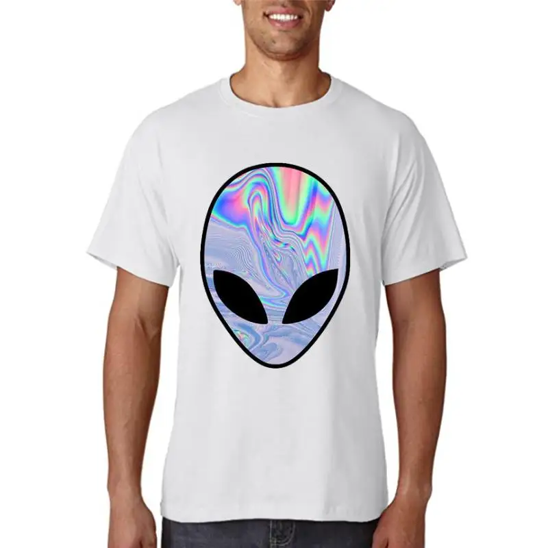 

Women Fashion Alien Face 90s Sweet Cute Cartoon Shirt Print Summer T-shirts Female Graphic T Top Short Sleeve Tee T-Shirt