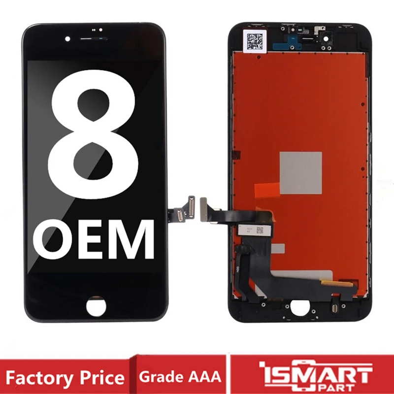 

Original For iPhone 8 LCD Screen Display 3D Touch Digitizer Assembly Replacement for iPhone Repair A1863 A1905 A1906 Double Test