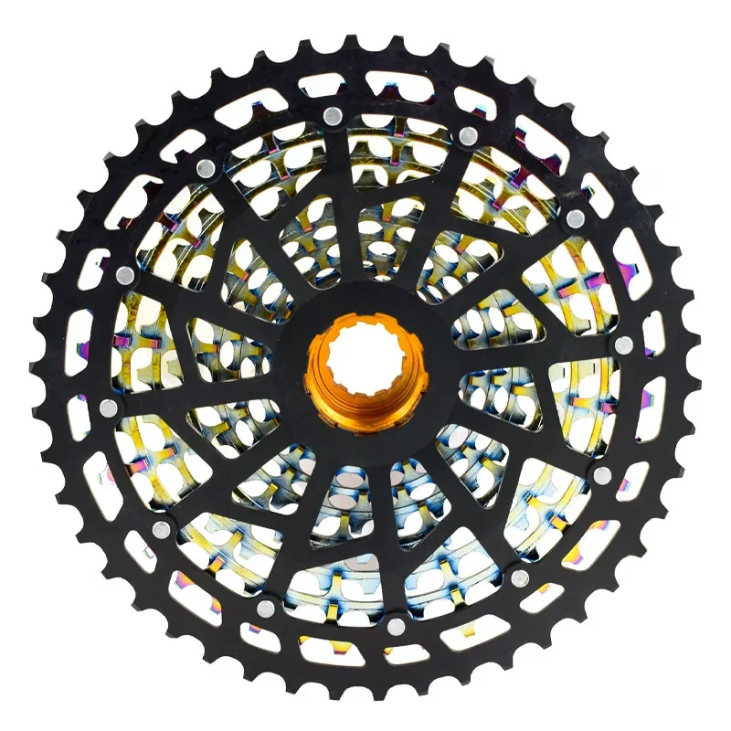 Фото Кассета Ultimate Rainbow MTB 11/12 скоростей XD 10-46T, Eagle Freewheel 10-51T, ULT K7, ультралегкая звездочка ULT для GX SX NX M9100 XX1 №4