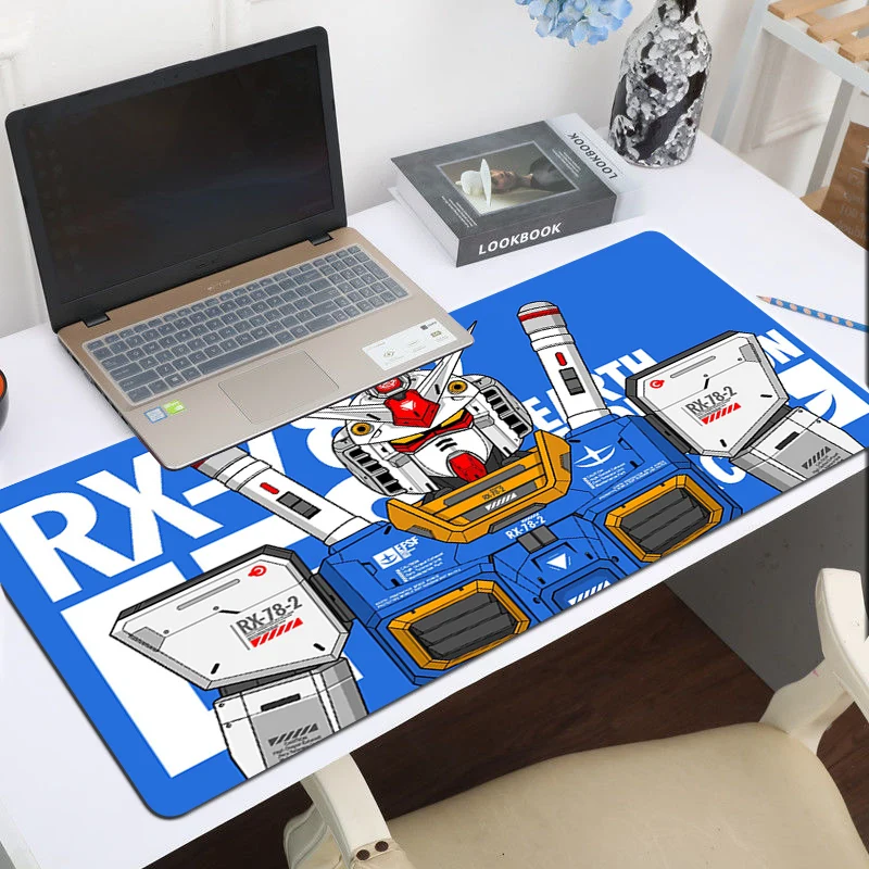

Gundam Gaming Mouse Pad Gamer Rubber Mat Pc Accessories Mausepad Deskmat Mousepad Mats Keyboard Cabinet Mause Laptops Pads Anime