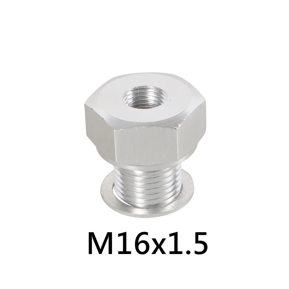 

LS Замена двигателя, штекер M12x1,5 M16x1,5, гнездо 1/8 NPT, алюминиевый разъем адаптера датчика давления масла с прокладкой для LS1 LSX