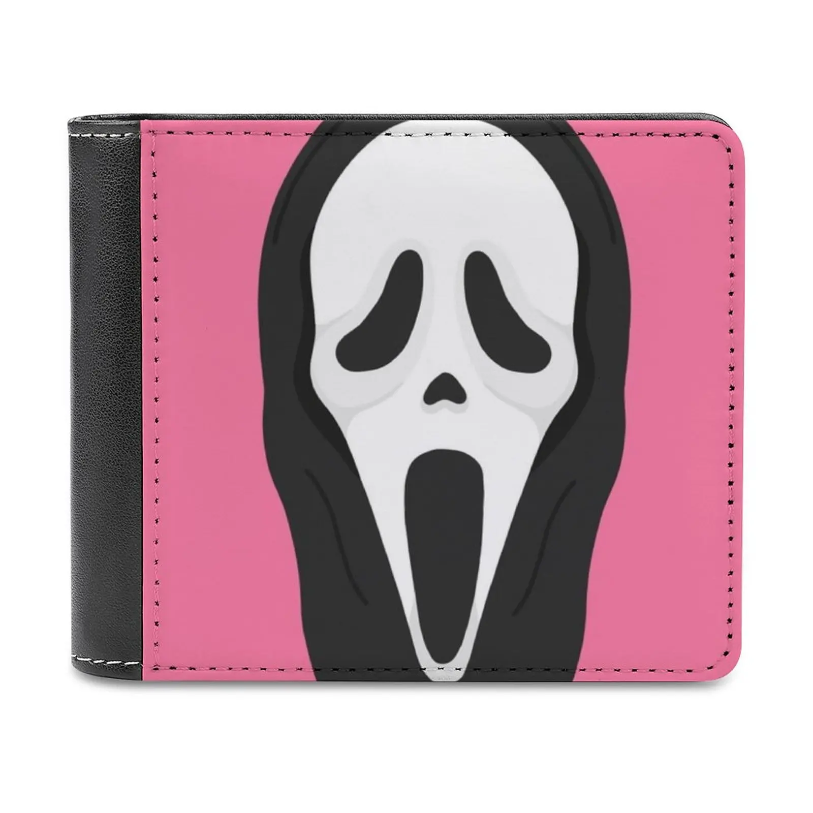 

What 'S Your Favourite Scary Movie New Men Wallets Pu Leather Men Purse High Quality Male Wallet Scream Ghost Face Horror Scary