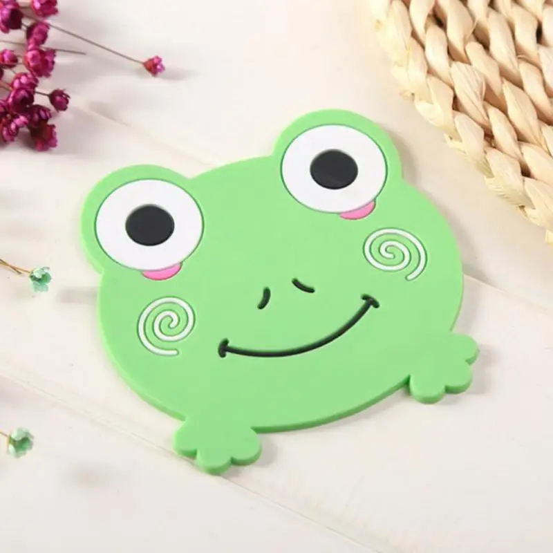 Мультяшная силиконовая подставка для чашки