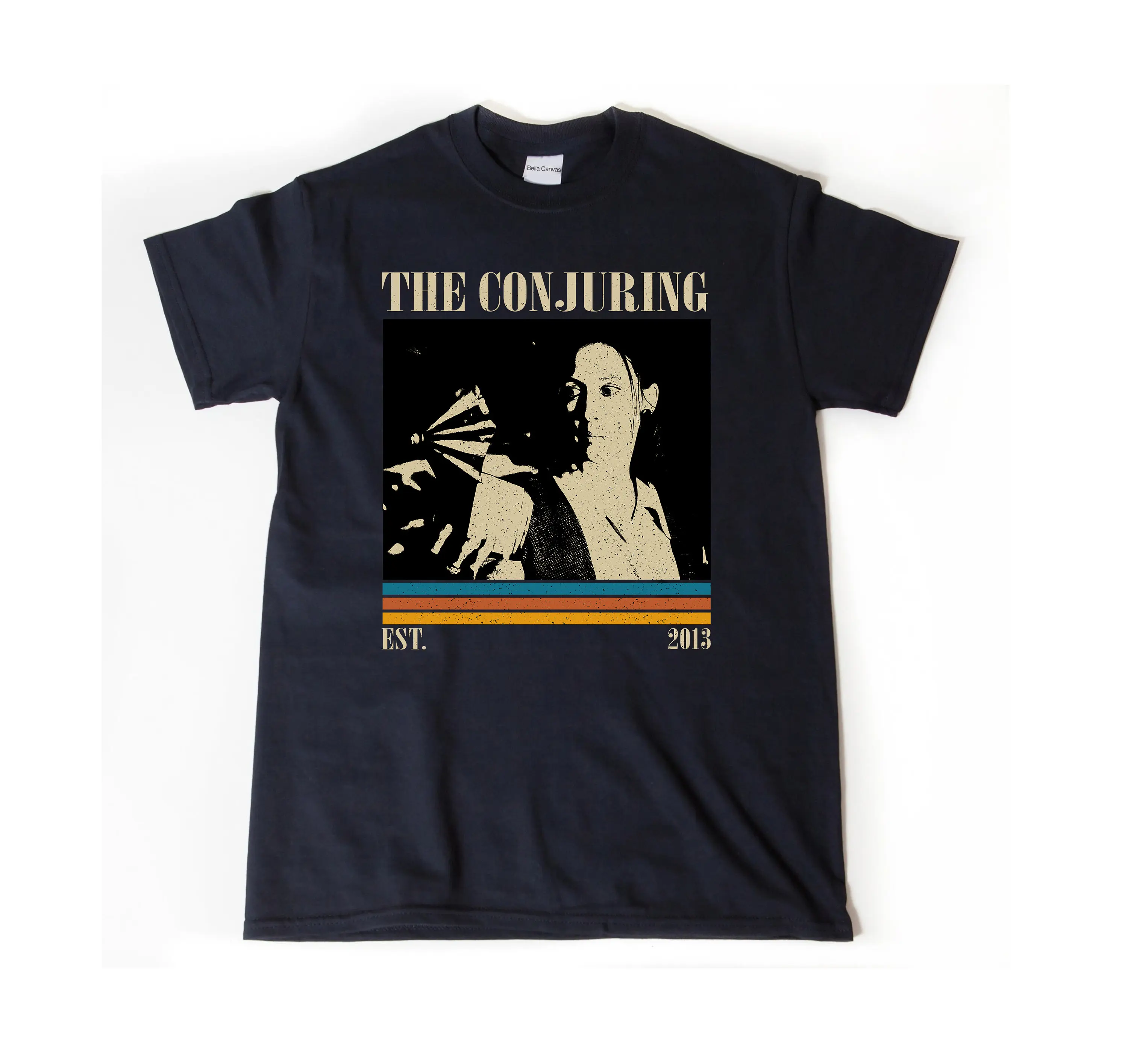 Футболка Conjuring с изображением фильма винтажная минималистская Ретро майка миди