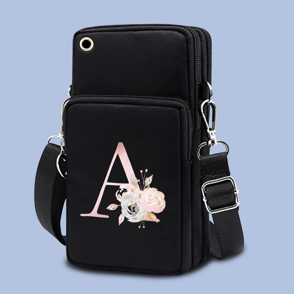 Мобильный телефон сумки для фитнеса на открытом воздухе, Спортивная мини-сумка с цветочным принтом, кошелек Oppo Find X5/ Xiaomi Mix, универсальный чехол