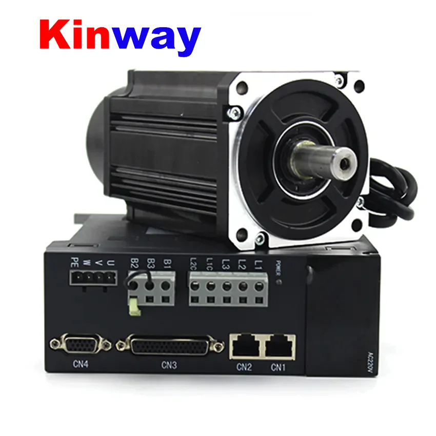 Комплект сервопривода Kinway 1 5 кВт 110ST-M05030 17-битный абсолютный энкодер нм 220 В 3000