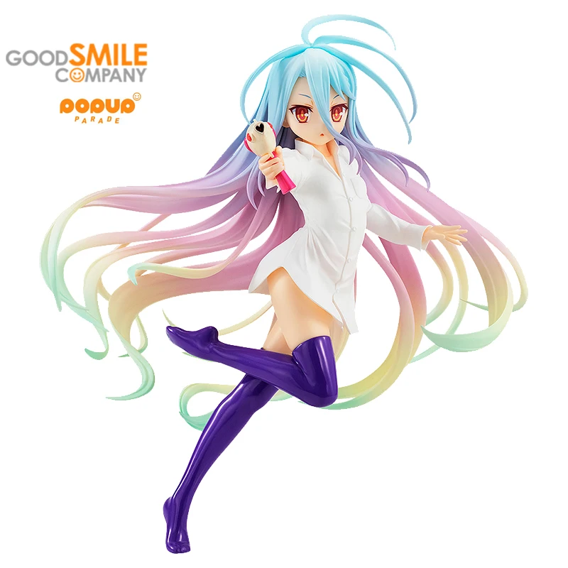 

GoodSmile Original GSC POP UP PARADE Shiro Sniper Ver. NO GAME NO LIFE Action Anime Figure Doll Model Toy Display Collect Cute
