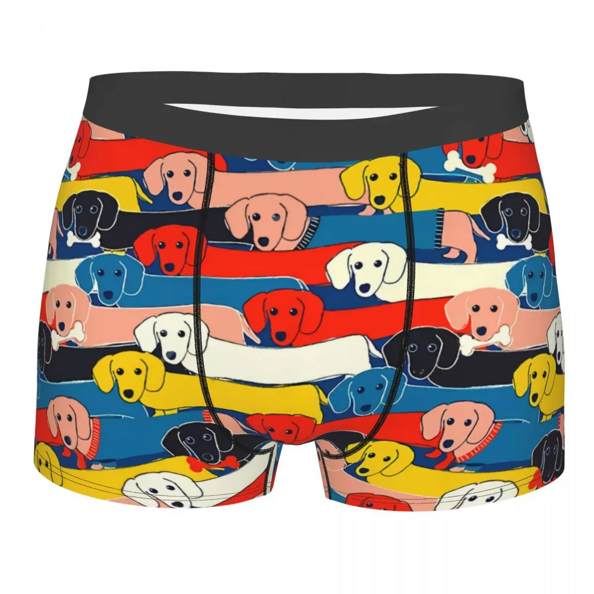 

Dog COLORED CUTE Underpants Homme Panties Men's Underwear Comfortable Shorts Boxer Briefs