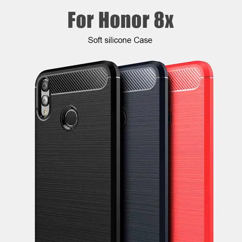 

Nonmeio Shockproof Soft Case For Huawei Honor 8X Phone Case Cover