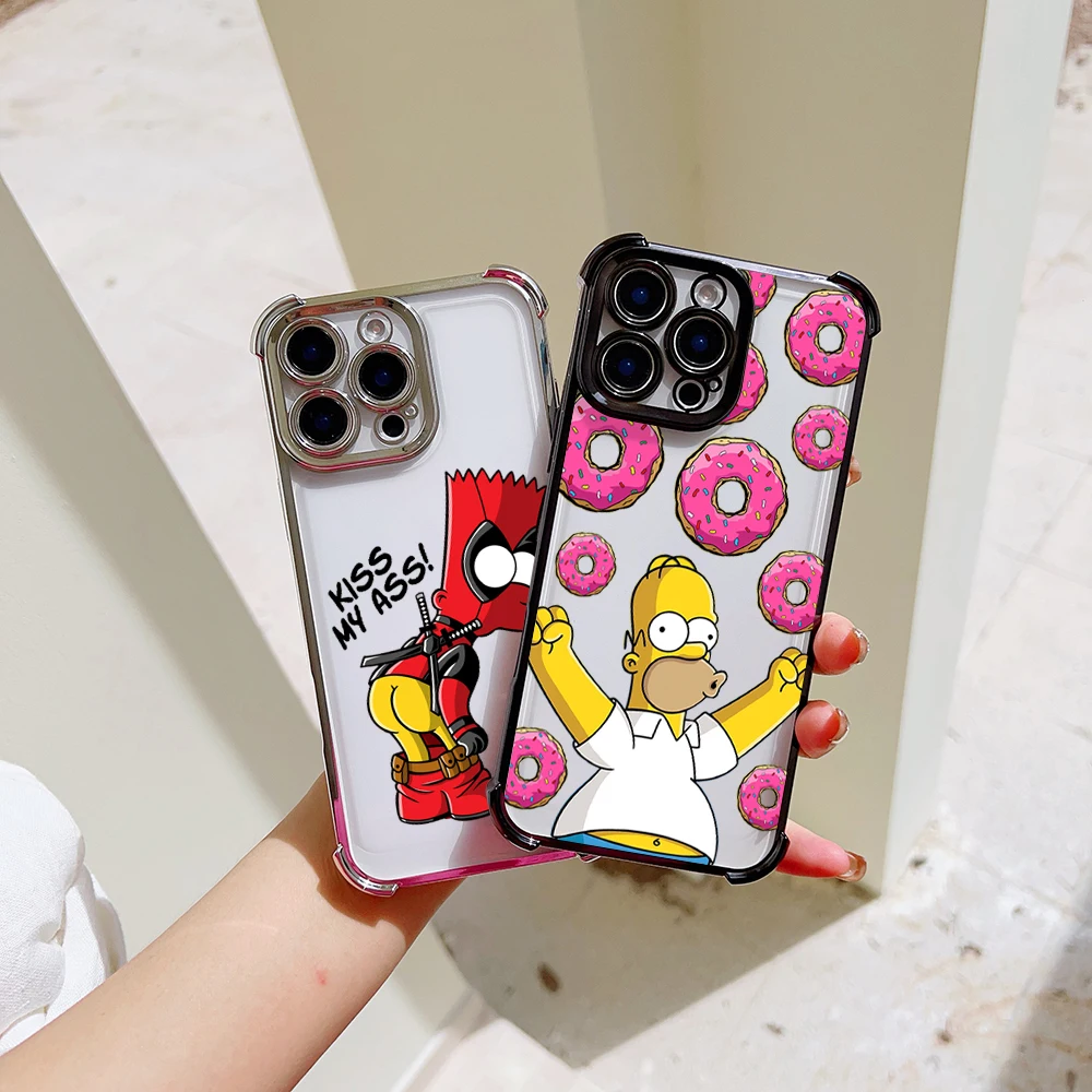 Забавный чехол для телефона S-SimpsonsS Xiaomi Redmi 13C 14C 12C 10C 9A K50 Note 13 12 11 10 9 4G 5G