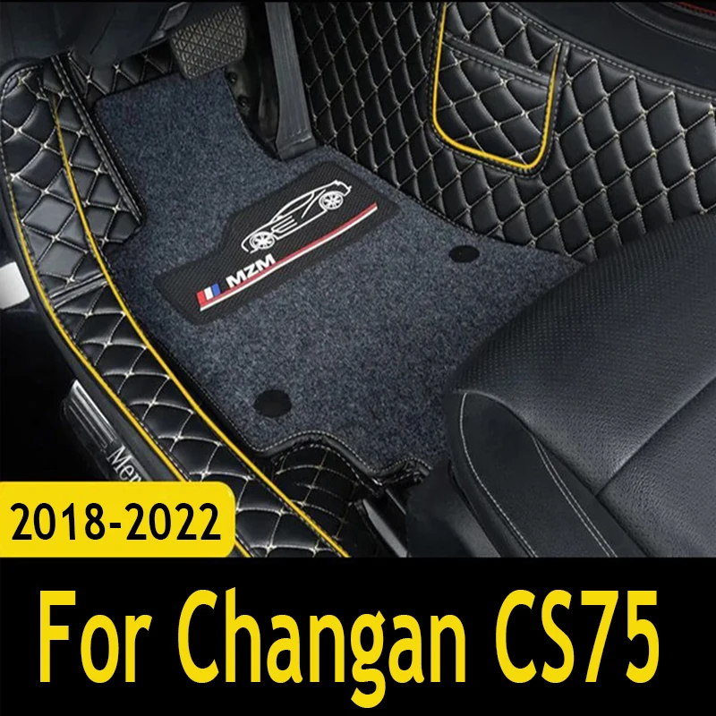 

Car Floor Mats For Changan CS75 CS 75 2018-2022 Custom Carpets Cover Rugs Auto Parts Accessories Automobiles Foot