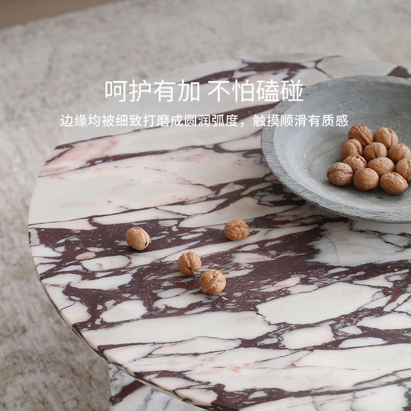 Bulgari натуральный элитный роскошный каменный круглый стол большой плоский пол