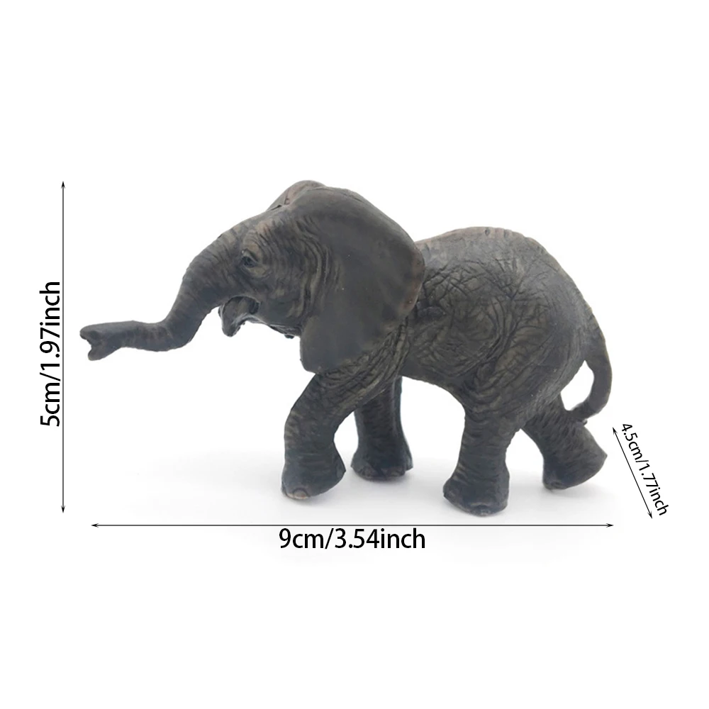 Декор для торта в джунглях с животными имитация жирафа зебры панды дикая сафари