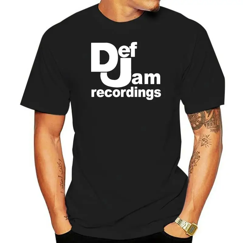 Def Jam Recordings Hip Hop Classic Music Tshirts Breathable Loose HipHop 2022 T Shirt For Men Weird Big Sizes Normal Creative