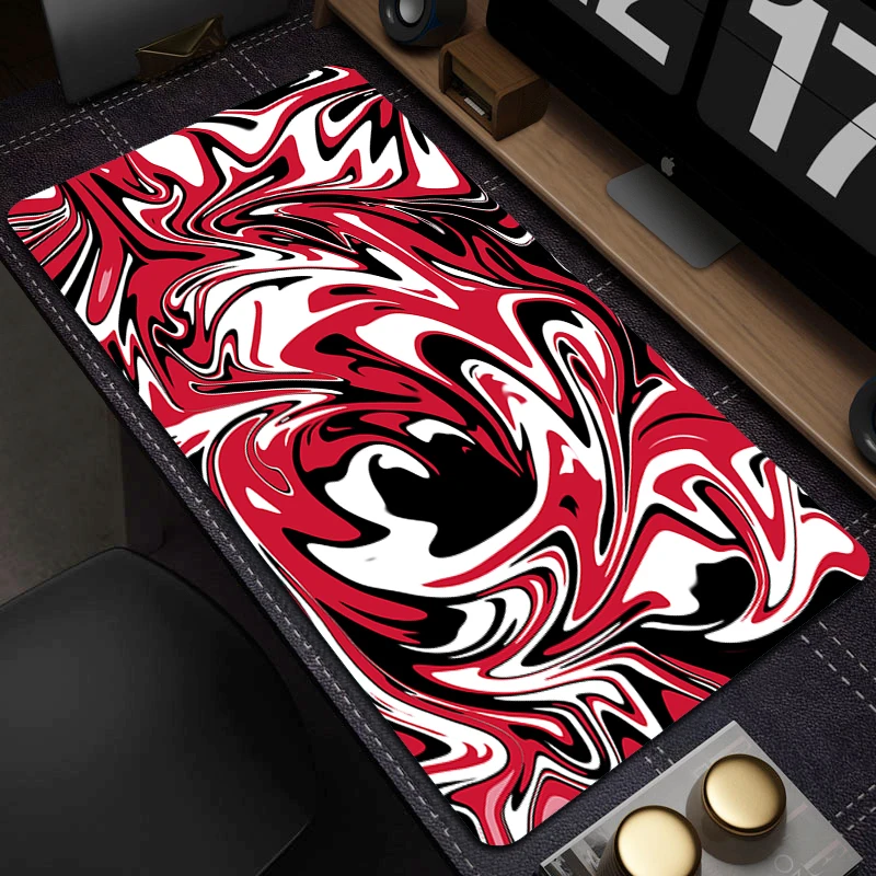 Большой игровой коврик для мыши XXL Strata Liquid Deskmat Нескользящий резиновый Коврики