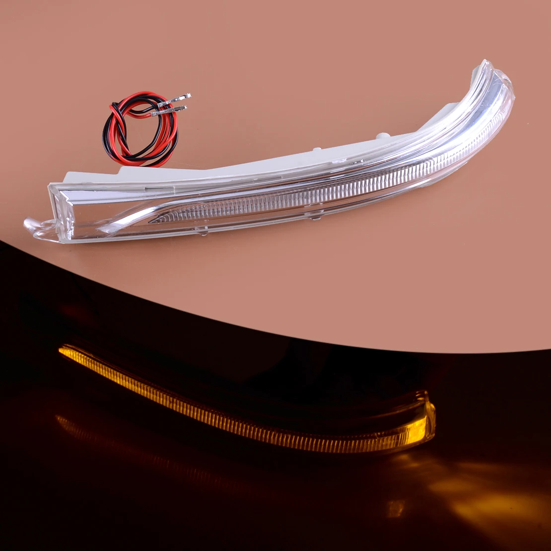 

Car Exterior Front Left Side Rear View Mirror Light Turn Signal Lamp Plastic 87613D4000 Fit for Kia Optima 2016 2017 2018 2019