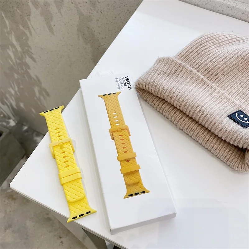 Box+Braided Strap For Apple Watch Ultra 49mm Series 8/7 45mm 41mm 44mm 40mm 42mm women Silicone bracelet iWatch band 6 SE 5 4 3