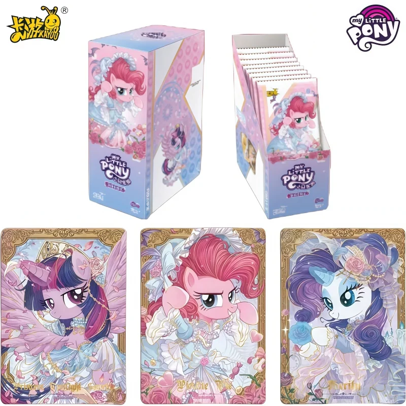 Фото KAYOU подлинная карта My Little Pony Huiyue 9 SC Zhi Zhen Jing Huan Ka, анимационная мультяшная игровая коллекционная карта, периферийная игрушка в подарок №1