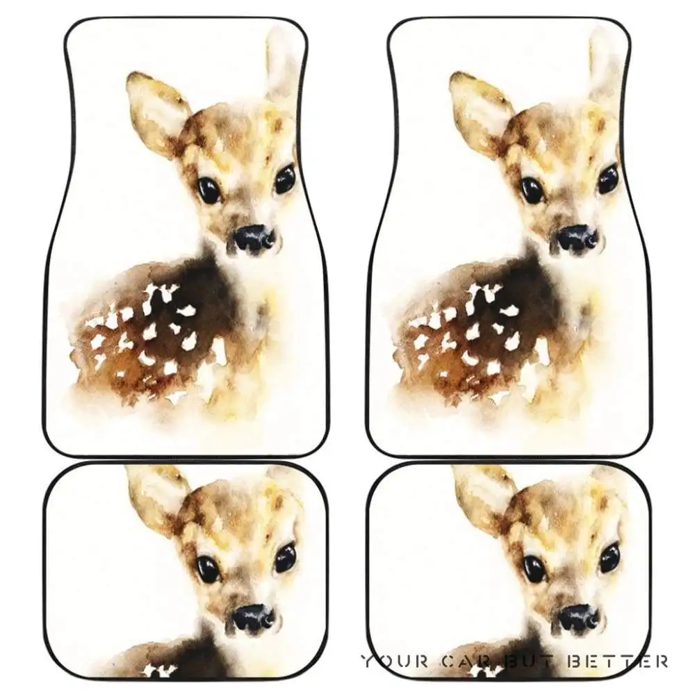 

Deer Art Design Car Floor Mats Animals Fantasy