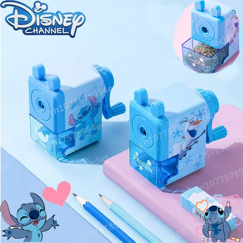2024 точилка для карандашей Disney Stitch с героями мультфильмов начальной школы детей