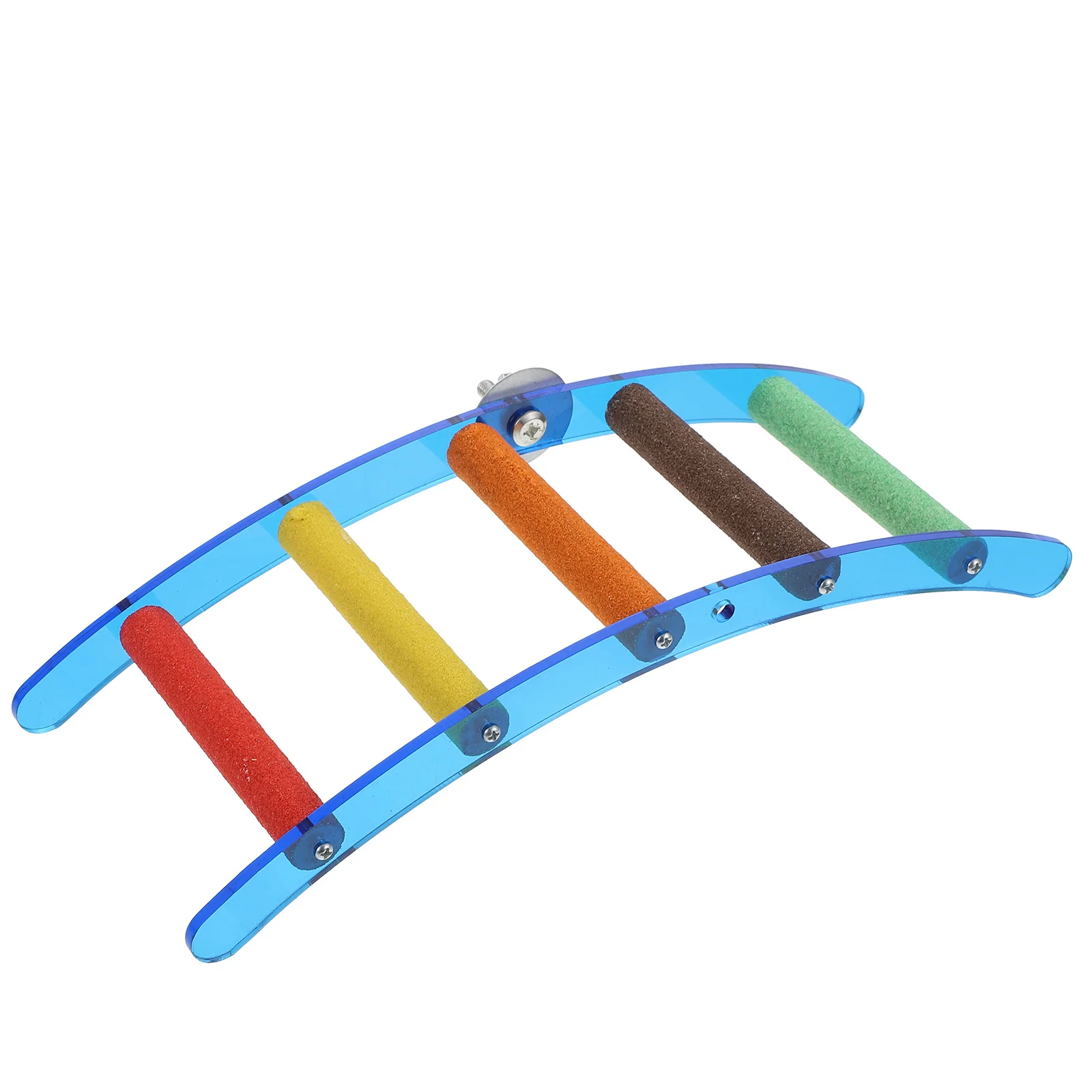 

Parrot Toy Bird Ladder Cage Perch Climb Cockatiel Stand Toys Perches Birds Pet Climbing Acrylicparrot Hamster Training Arch