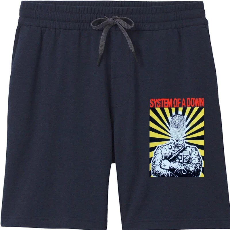 

Новые черные мужские шорты с системой без лица SOAD SERJ TANKIAN