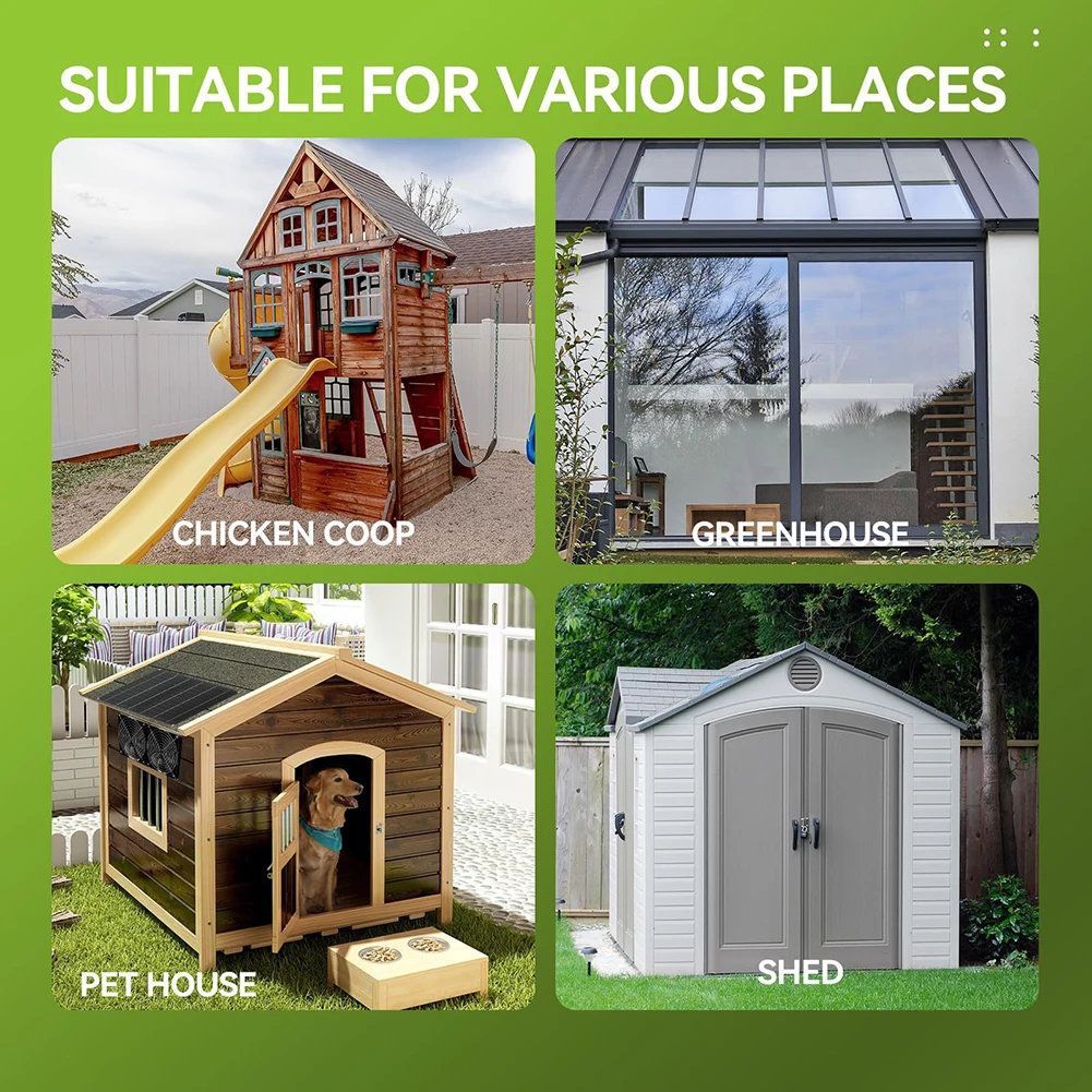 Вентилятор на солнечной батарее 15 Вт 12 В IP65