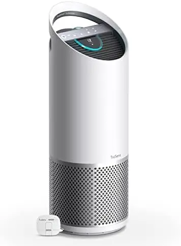 

Air Purifier with UV-C Light + HEPA Filtration | Medium | SensorPod™ Air Quality Monitor | Auto, Sleep, & Turbo Mode | Tou