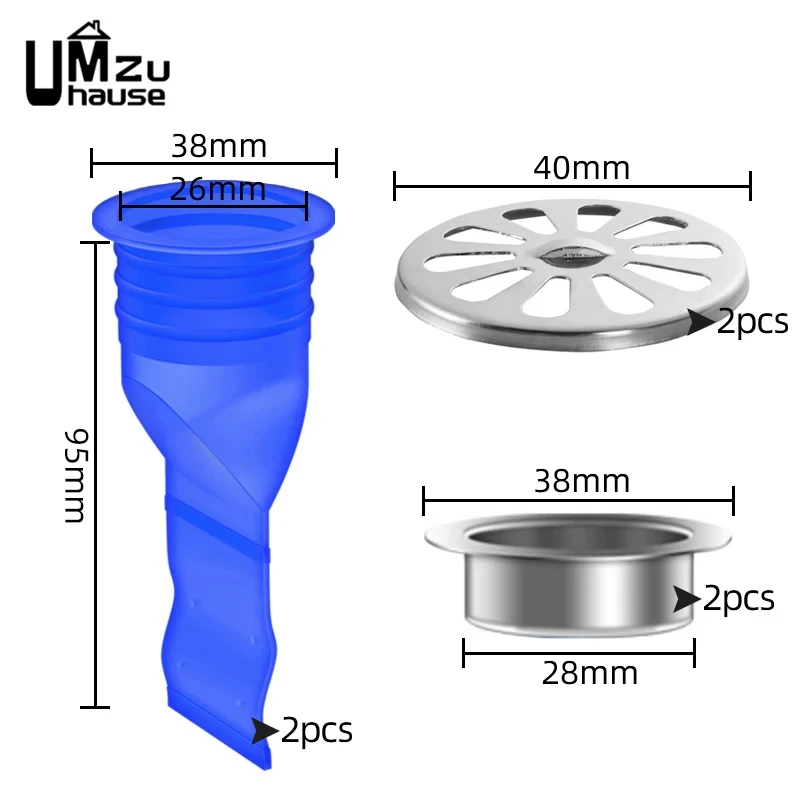 

Силиконовые пробки для слива 2 шт.