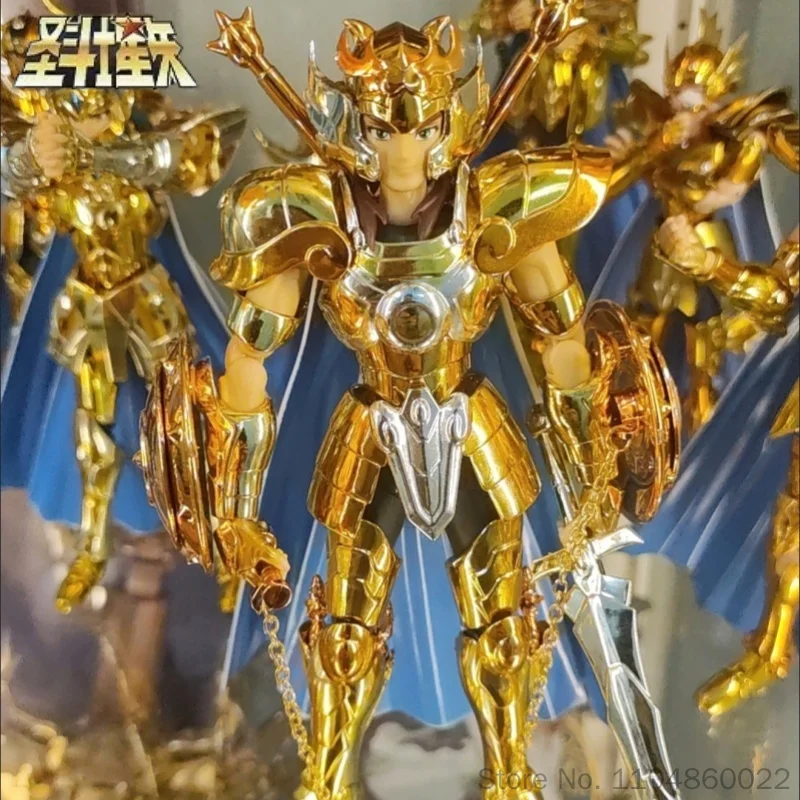 Фото Металлическая фигурка Saint Seiya Myth Cloth EX Libra Dohko с головой дракона Ширю, рыцари Зодиака, модель CS, коллекционная фигурка №1