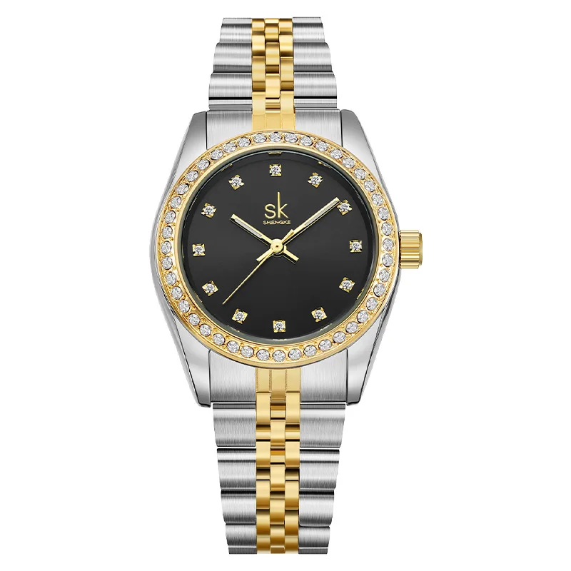 

Watch Women Wholesale Famous Watch Business Steel Band Fashion Waterproof Quartz Watch Ladies Watch Light Luxury
