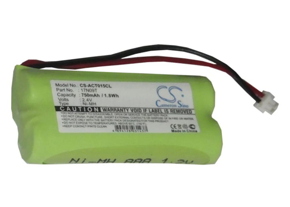 

Cameron Sino 750mA Battery for NTL R66,R77,R88