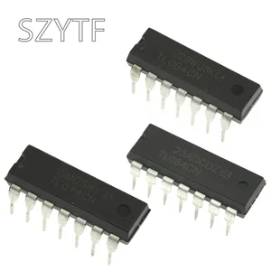 10pcs TL064CN TL074CN TL084CN In-line DIP14 controller chip IC