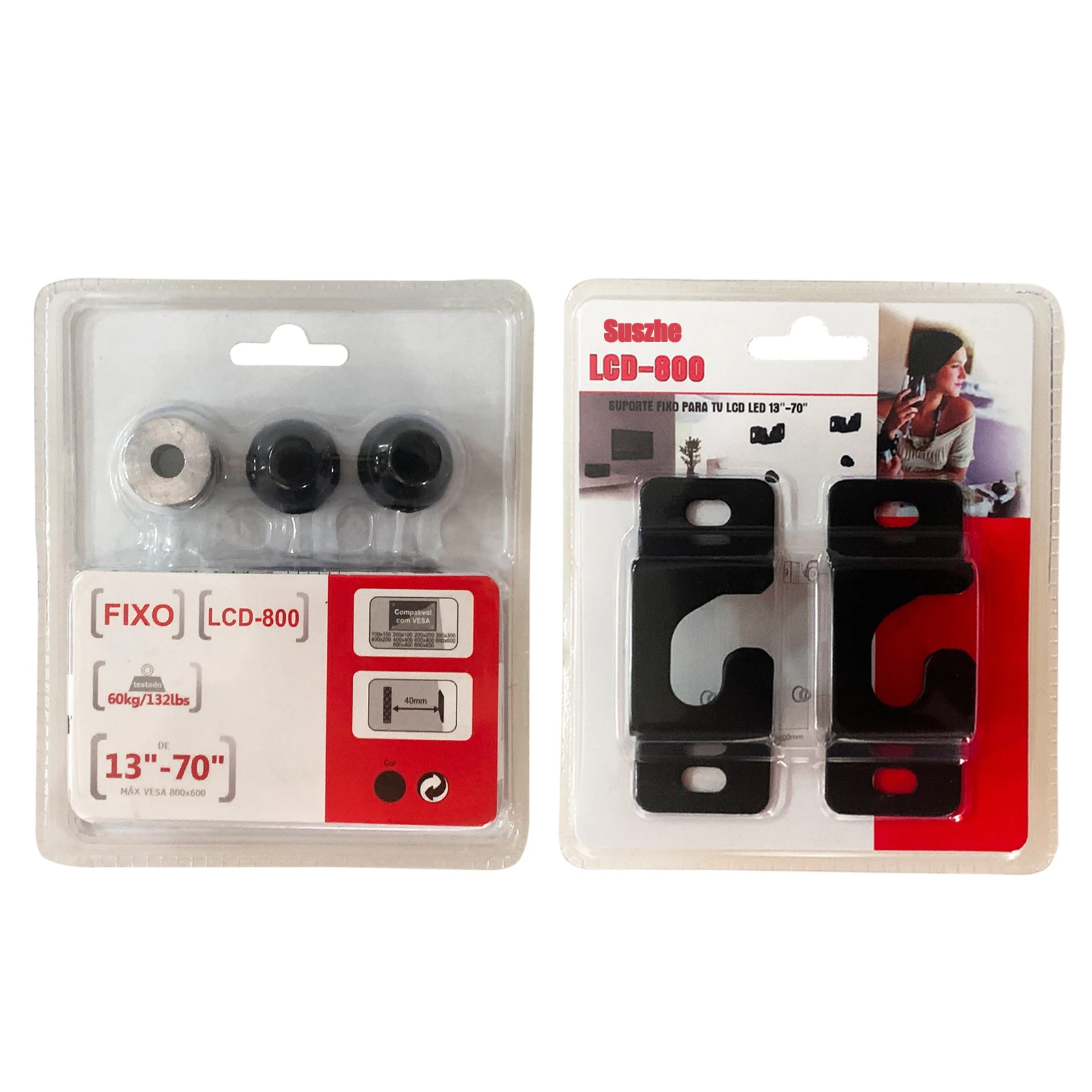 Настенное крепление для телевизора Suszhe фиксированное настенное от 13 до 70 дюймов