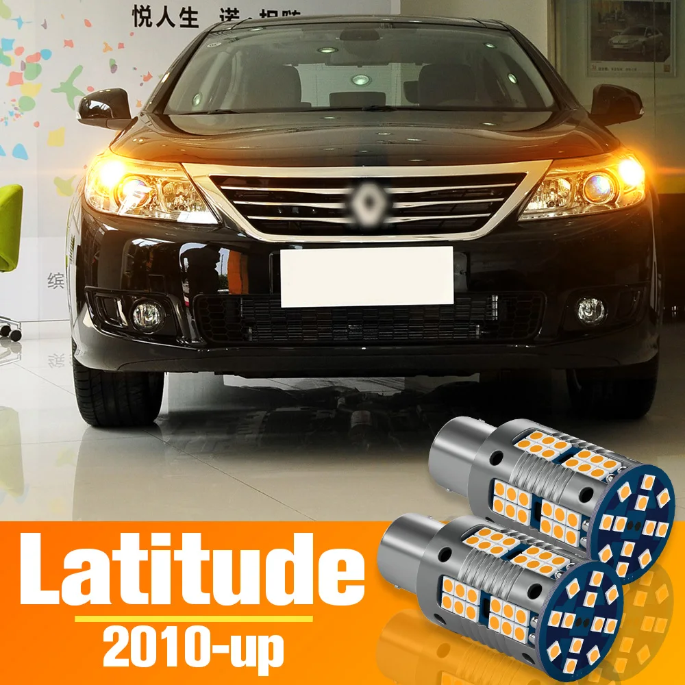 

2pcs LED Turn Signal Light Turning Bulb Accessories For Renault Latitude 2010 2011 2012 2013