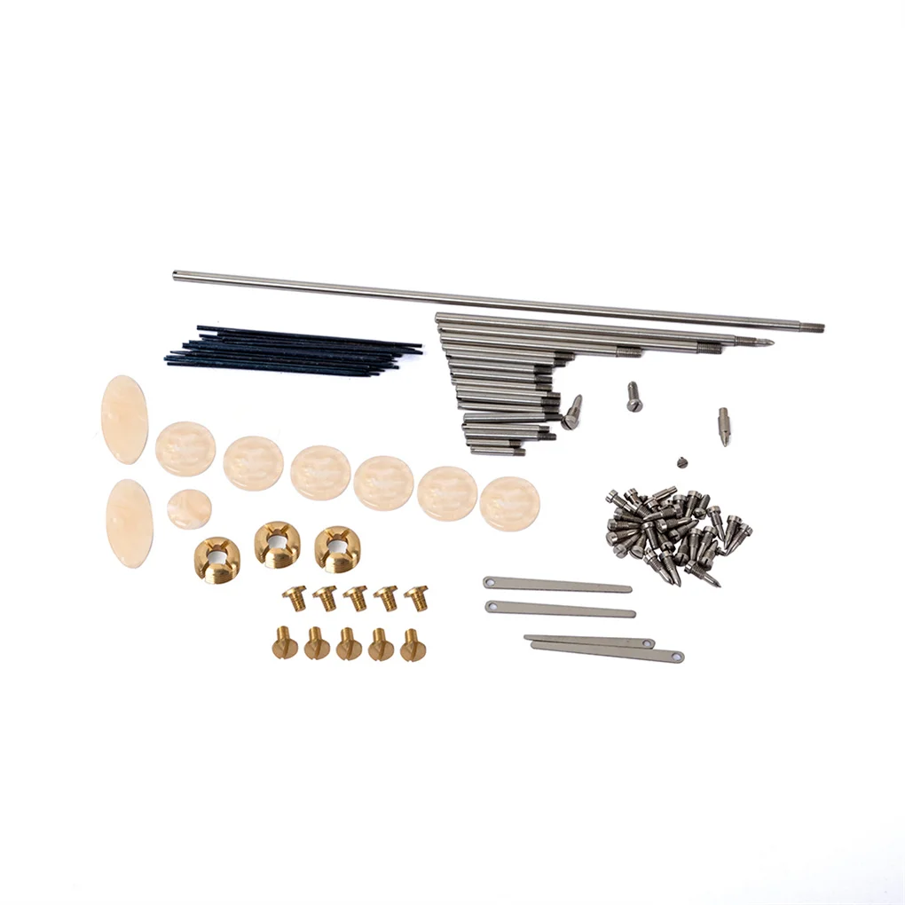 

101 Pieces Alto Sax Screws Repair Key Shaft DIY Professional Saxophone Replacement Part Accessories for Musician