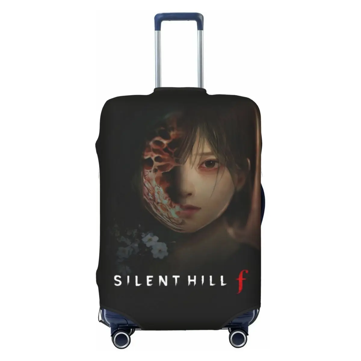Фото Чехол для чемодана Shimizu Hinako Silent Hill F, практичная защита для круизной поездки, аксессуары для багажа, полет №1