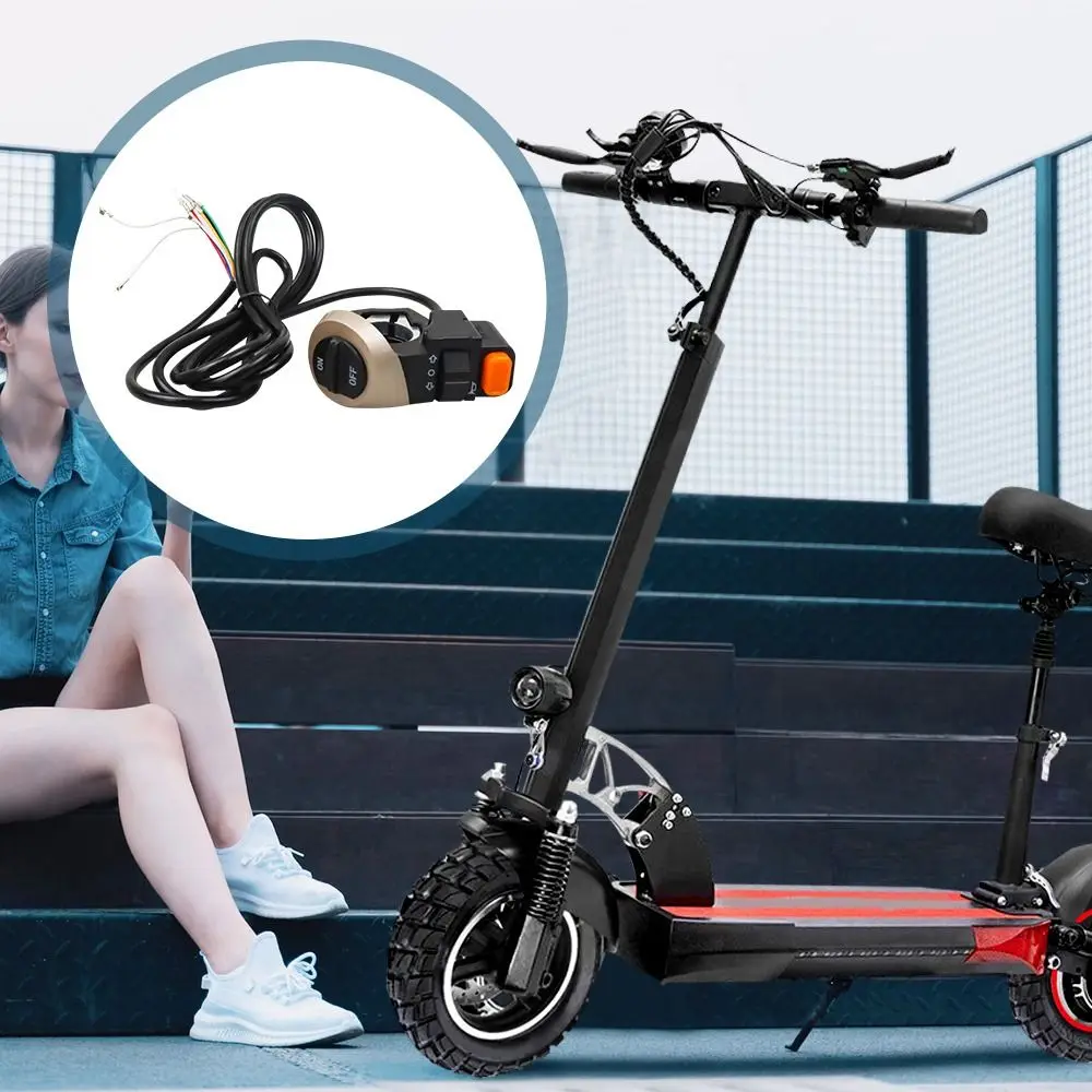 

Accessories Electric Scooter Waterproof Horn Button Switch Headlamp Turn Signal Switch Power Switch