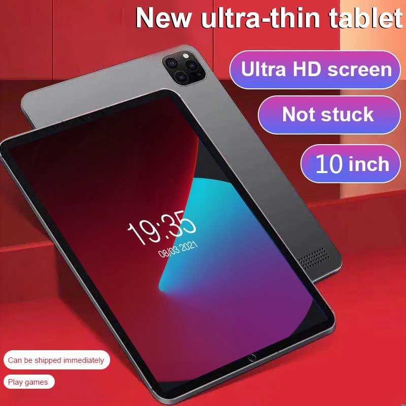 

2022 Android 10.0 Tablet Android 8GB+128GB Wifi Tablet for Kids PC Bluetooth Dual SIM Student Learning Tablets