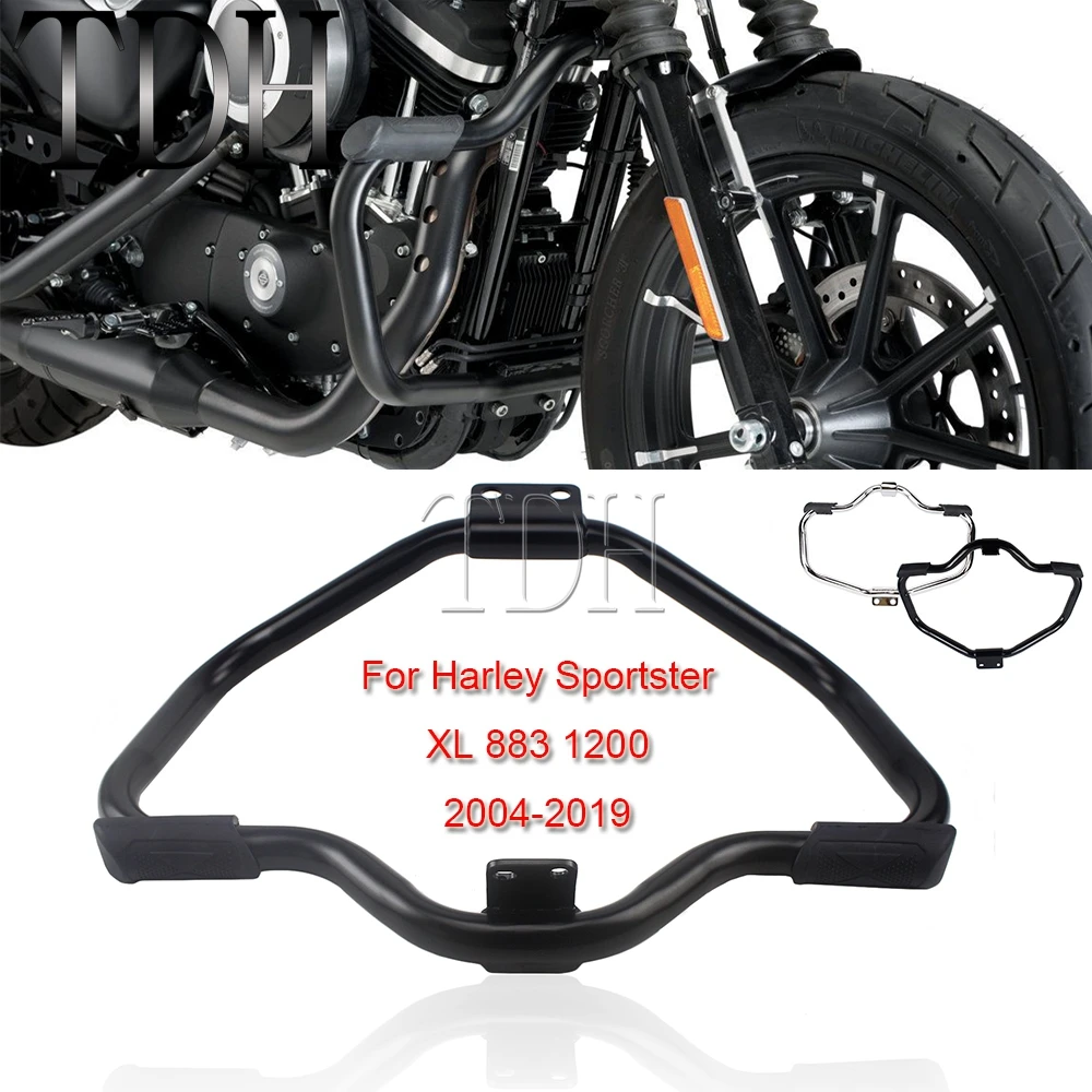 Защитный бампер для мотоцикла Harley Sportster XL 883 1200 Custom Roadster Forty Iron Superlow Nightster |
