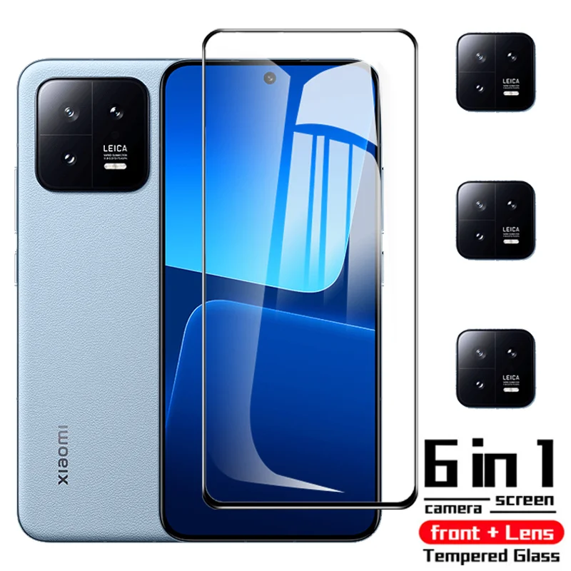 Закаленное стекло для xiaomi 13 защитная пленка для экрана xiaomi mi 13 фотокамера xiaomi-13 стеклянная пленка для xiomi 13 xiaomy стекло для xiaomi13 аксессуары ксиоми 13