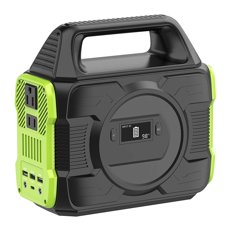 

300 Вт Солнечный генератор 80000 мАч 100-220 В, портативная уличная электростанция для дома, автомобиля, дрона, ноутбуков, рыбалки, аварийное снабже...