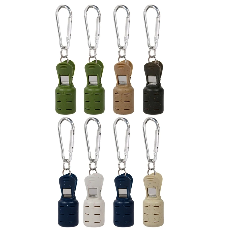 8 шт. защита для приманок кальмаров с карабином крышки крючков рыбалки и креветок