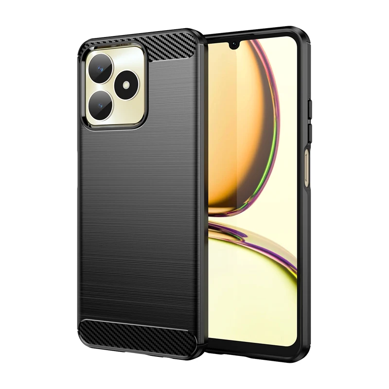 

For Realme C53 Case Cover for Realme C53 Cover Shell Funda Para Business Style Soft TPU Silicon Phone Case for Realme C53 N53